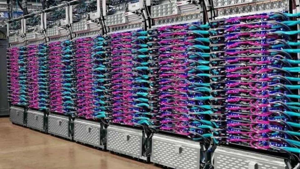 Google TPU supercomputer