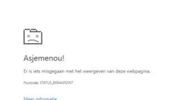 Internationale internetstoring nekt e-commerce