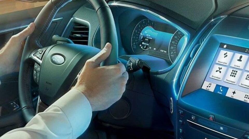 Interieur van een Ford