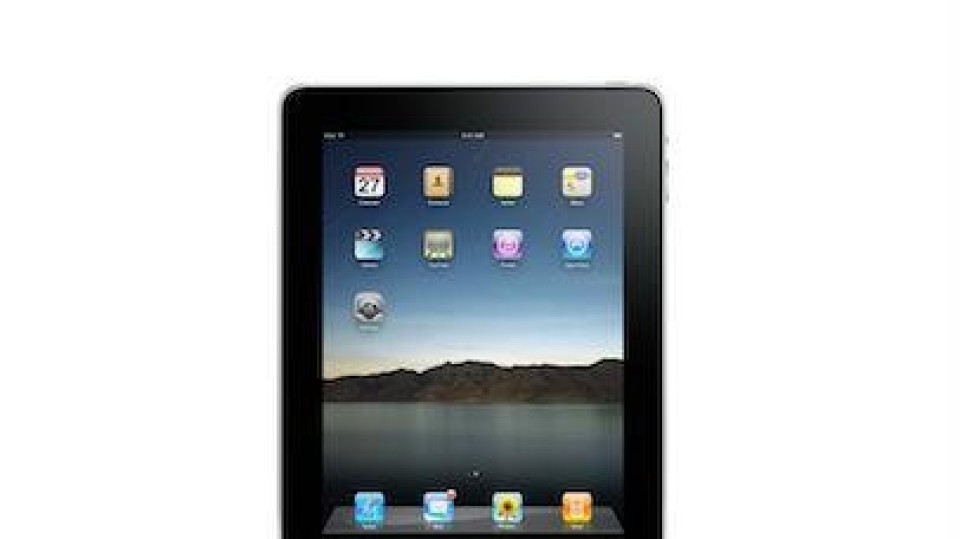 Apple-tablet, front