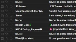 Spambestrijders blijven dweilen met kraan open