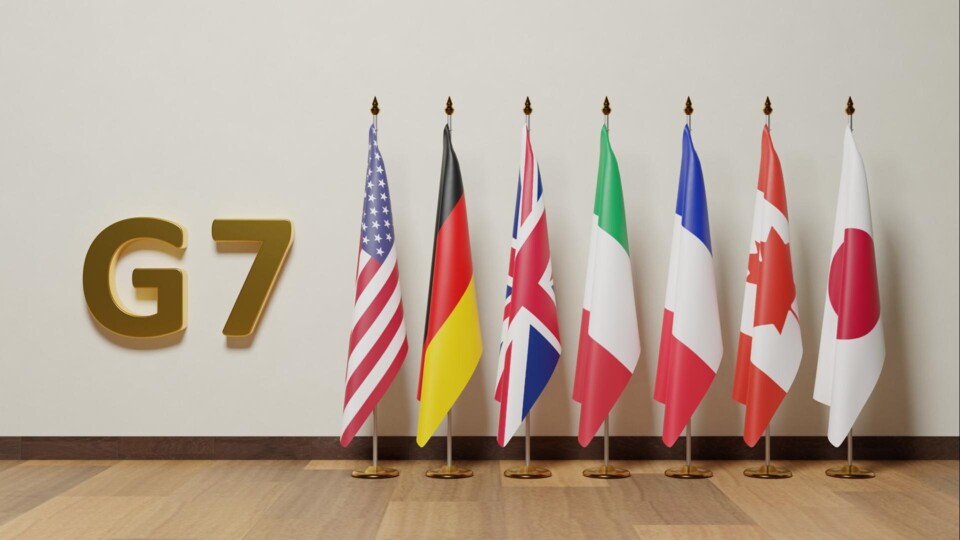 Vlaggen van de G7