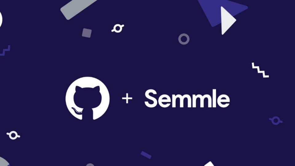 GitHub octocat &amp; Semmle-logo