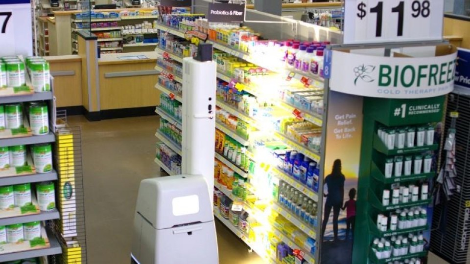 Walmart inventory robot