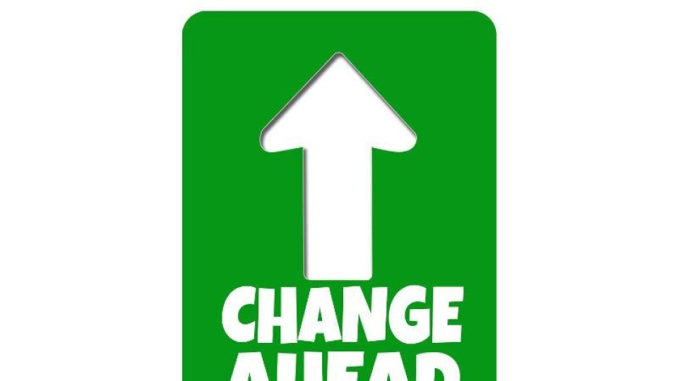 Change ahead