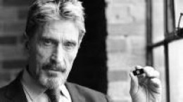 John McAfee wil president VS worden