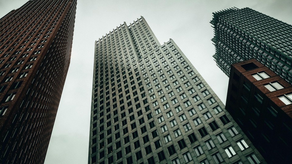 Wolkenkrabbers in Den Haag