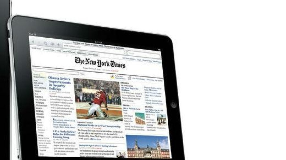 iPad (2009), New York Times