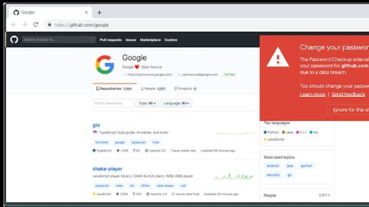 Chrome gaat waarschuwen voor gelekte wachtwoorden