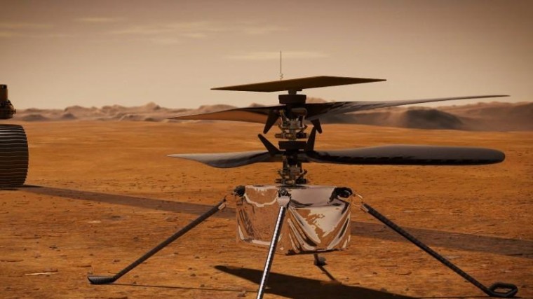 NASA stuurt software-update naar falende Mars-heli