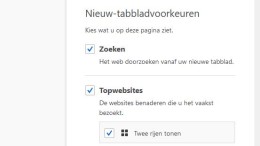 Firefox schotelt sponsored content voor