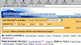 Roemloos einde voor AltaVista