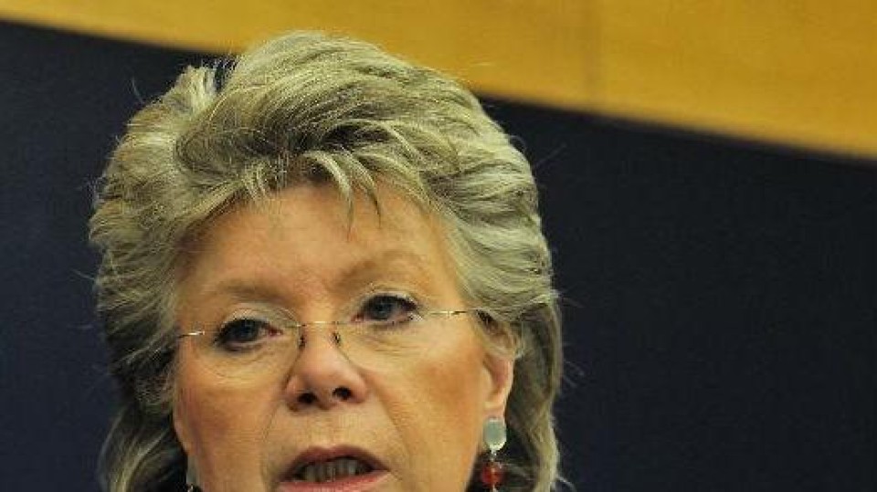 Eurocommissaris Reding