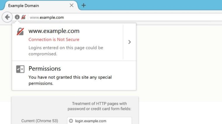 Firefox, Chrome voeren strijd tegen onbeveiligde verbinding op