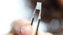 Glazen chip rijp voor massaproductie