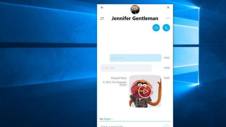 Nieuwe Windows 10 taakbalk toont favoriete contacten