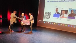 Datagedreven Maaswaterkwaliteit wint award Toekomstmaker van het Jaar