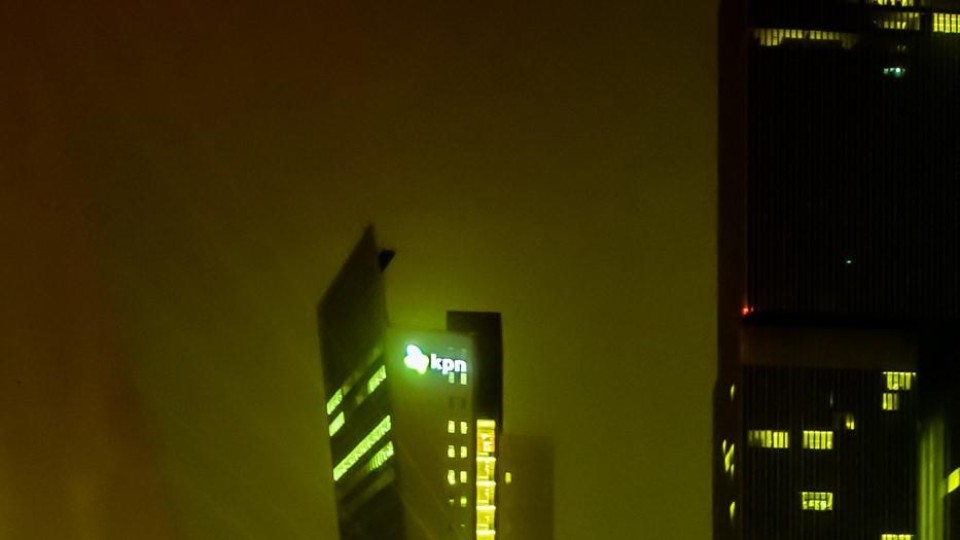 KPN HQ by night