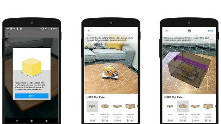 Augmented Reality helpt eBay-klanten inpakken