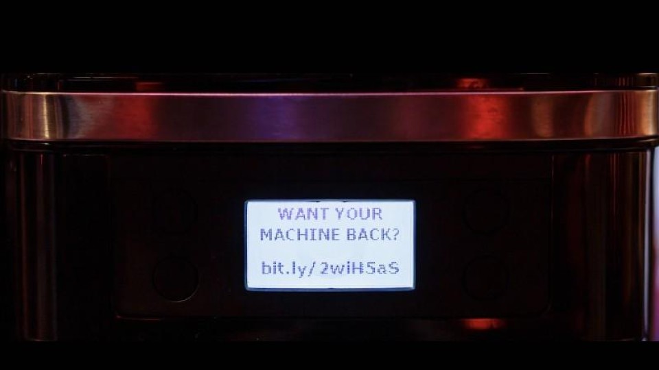 Smarter coffee machine hacked
