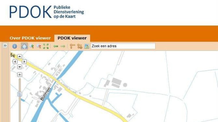 Nederland digitaal op de kaart