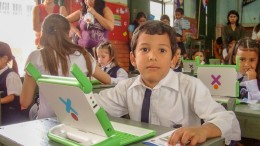 Microsoft: Géen dual-boot systeem OLPC