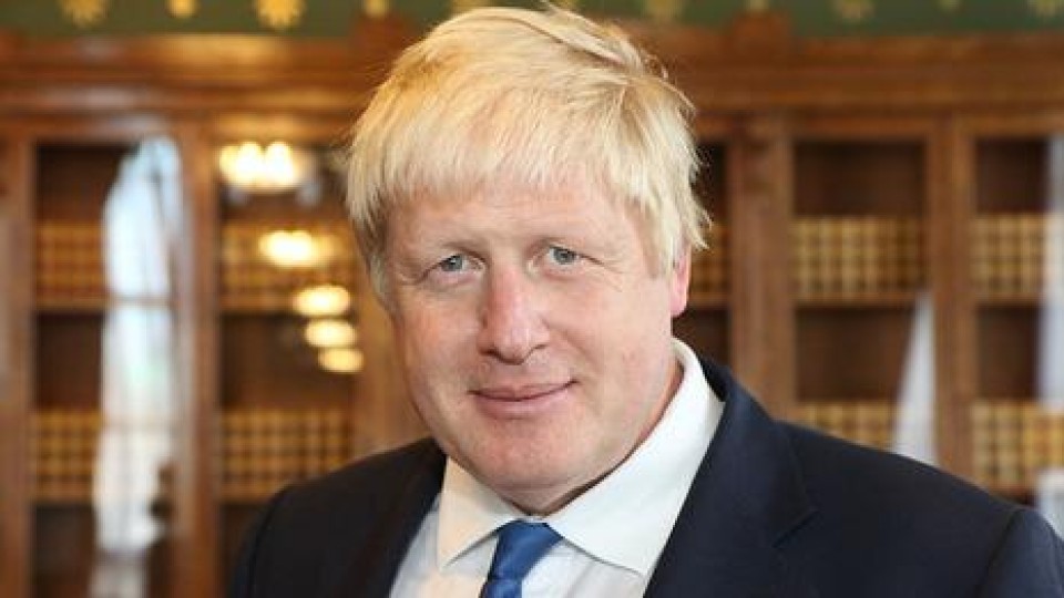 Britse premier Johnson