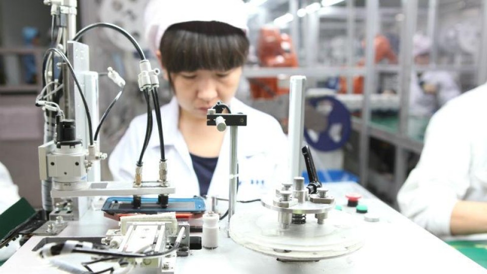 productiefaciliteit Foxconn, China