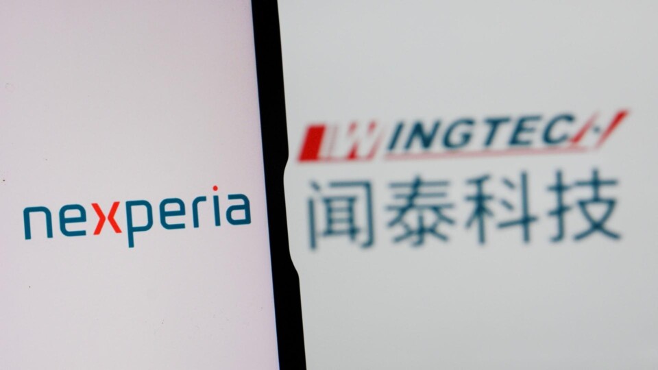 Logo van Nexperia