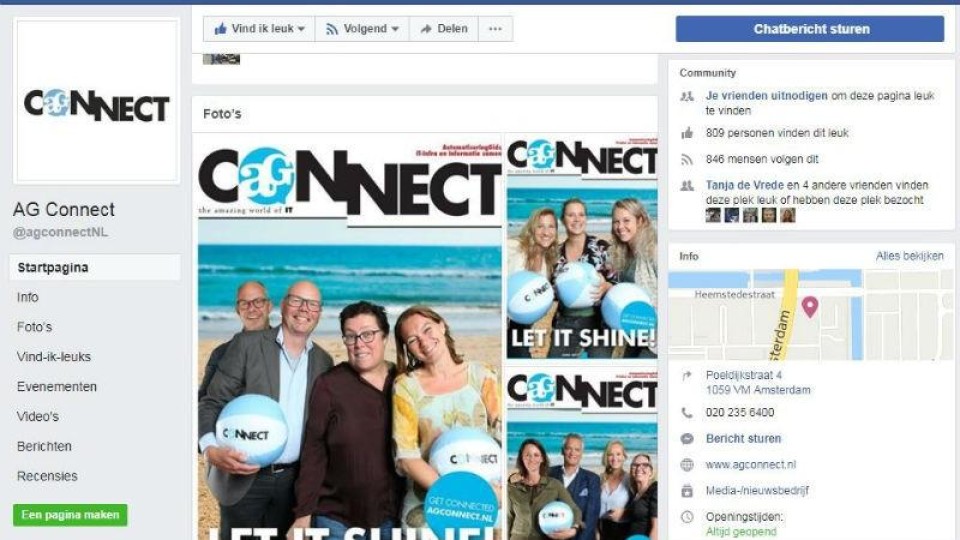 AG Connect Facebook