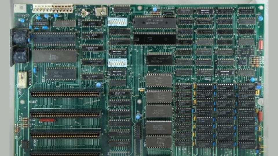 8-bits IBM PC Motherbord
