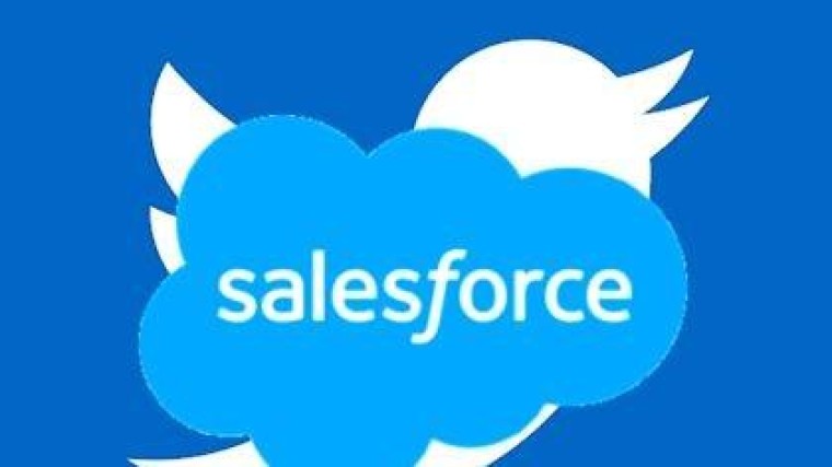 Salesforce lonkt toch nog naar Twitter