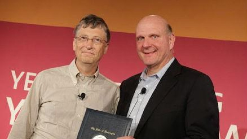 Bill Gates en Steve Ballmer
