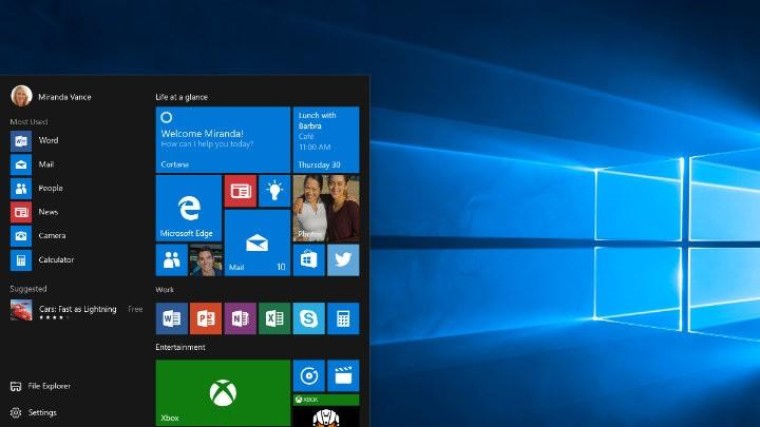 Start-menu in Windows 10 krijgt opknapbeurt