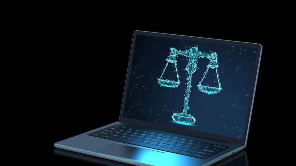 Justitie op computer
