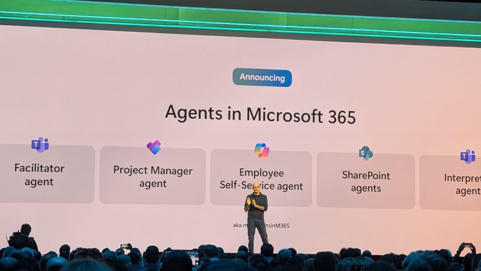 Aankondiging Agents in Microsoft 365 tijdens Microsoft Ignite 2024