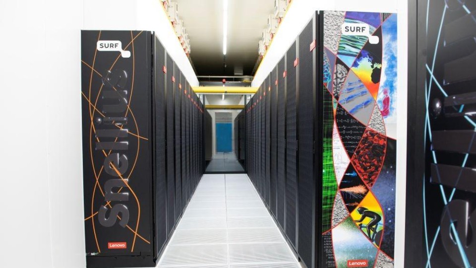 De nationale supercomputer Snellius