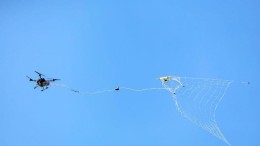 Olympisch drone vangen