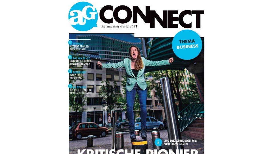 Cover septembernummer AG Connect 2022