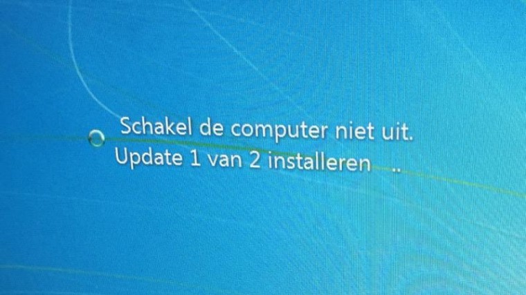 Goede Windows update vereist urenlang online zijn