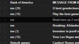 Gmail-gebruikers ontvingen spam van zichzelf