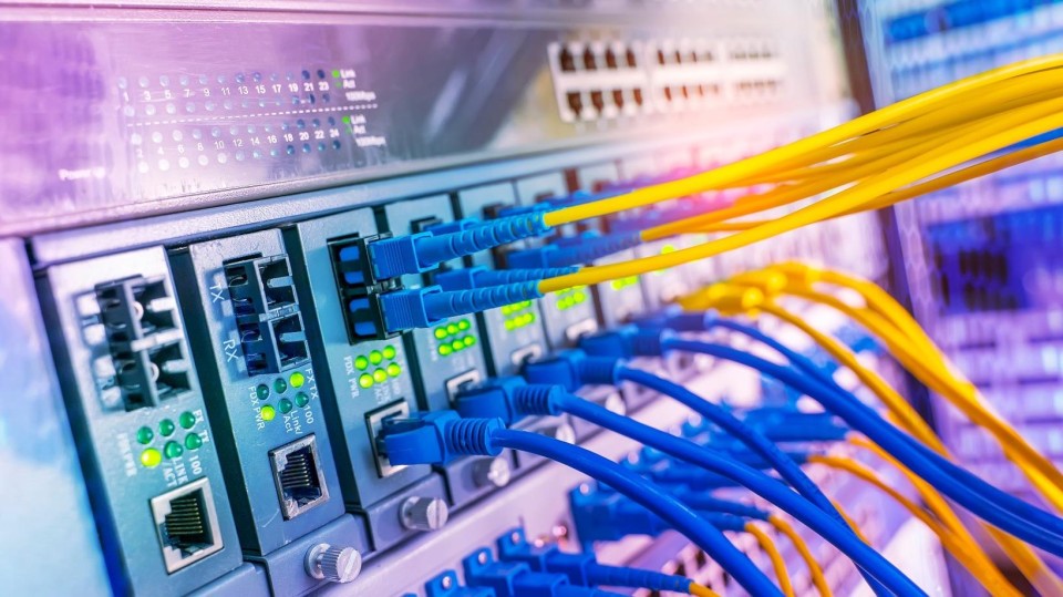 glasvezelkabels in datacenter
