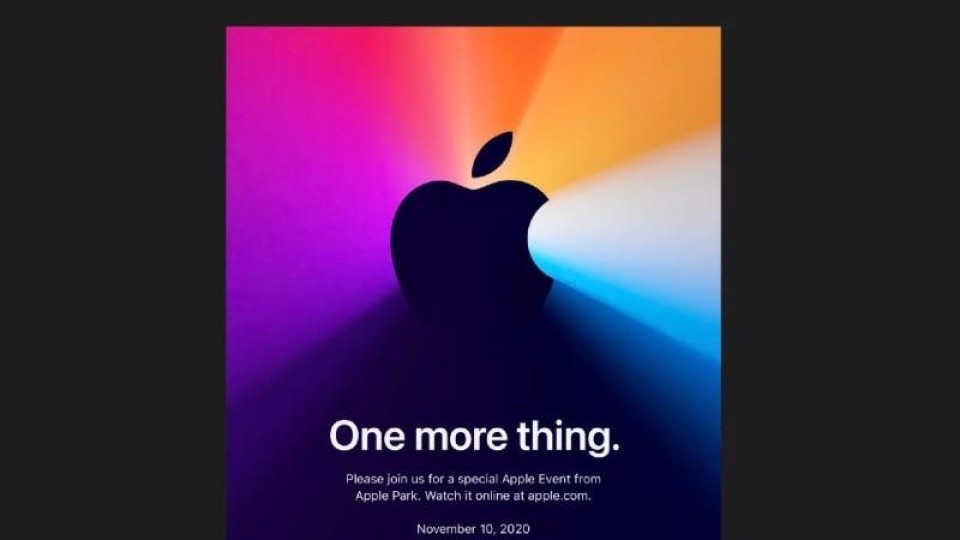 One More Thing event 10-11-2020