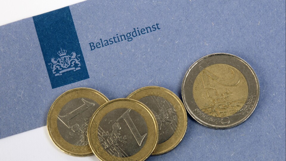 Envelop van de Belastingdienst