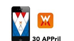 Minder drukte door app