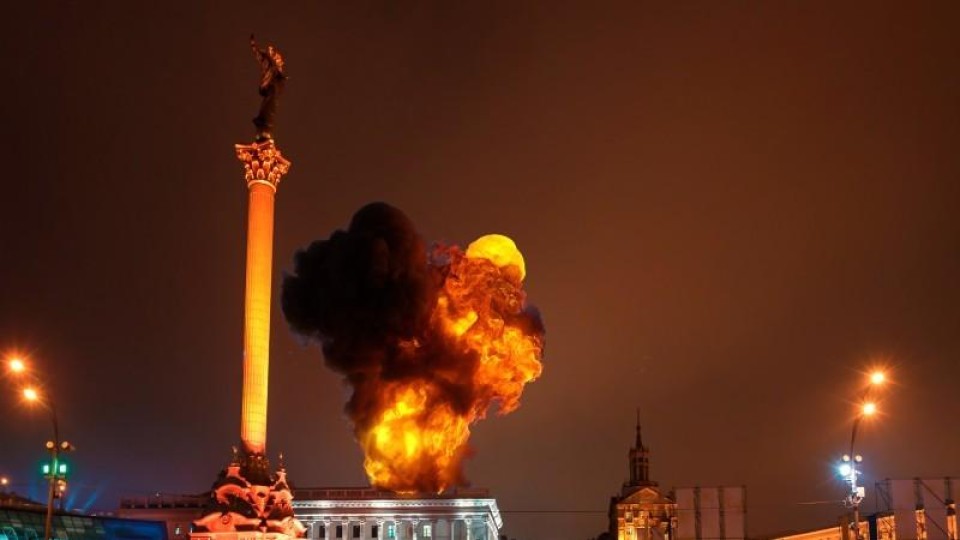 Explosies in Kiev