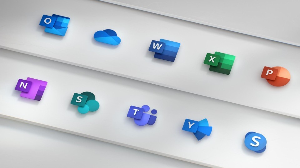 Office 365 icons