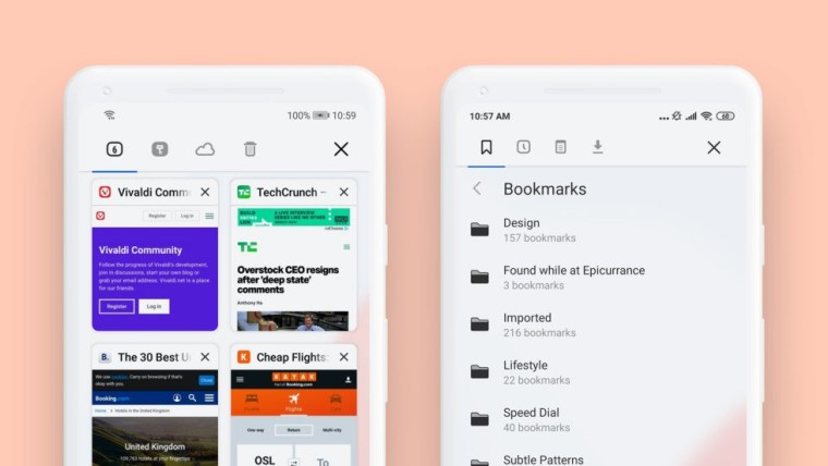 Uitdager Vivaldi brengt aanpasbare browser naar Android